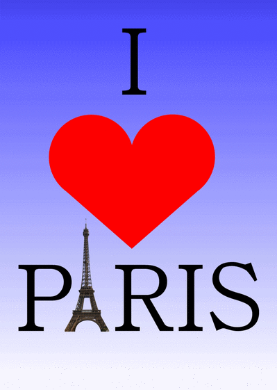 Carte I Love Paris : Envoyer une Carte Postale De Paris 